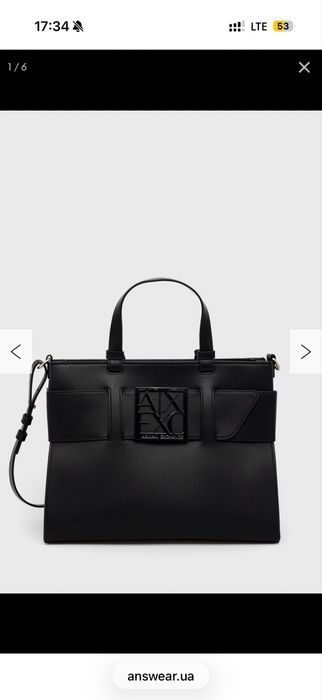 Сумка сумочка армани armani exchange