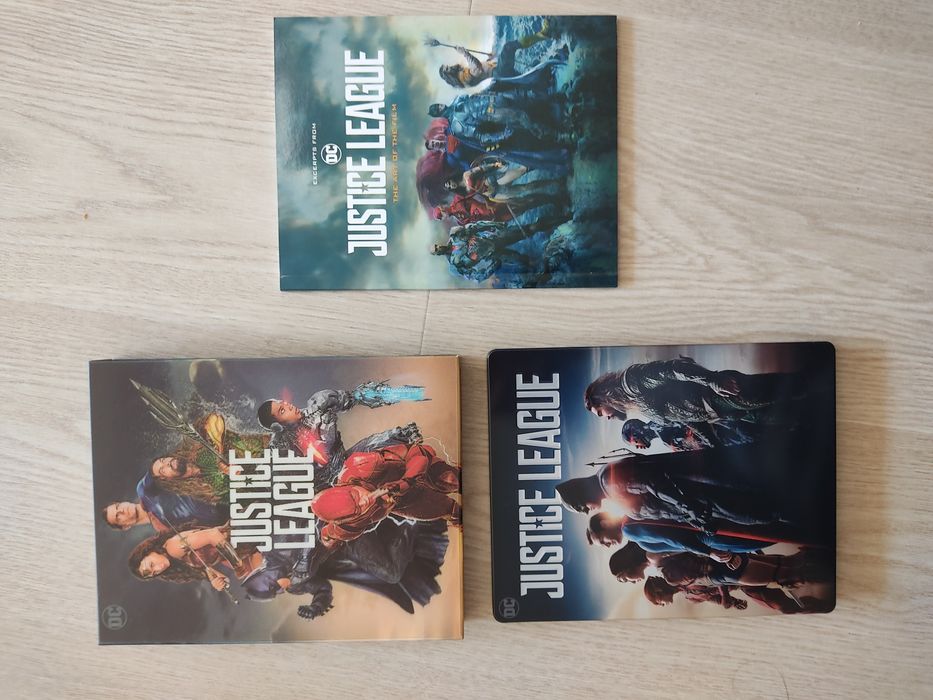 Justice League Steelbook bluray Manta Lab