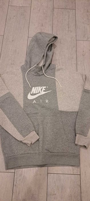 Bluza męska Nike z kapturem, szara, rozm.M