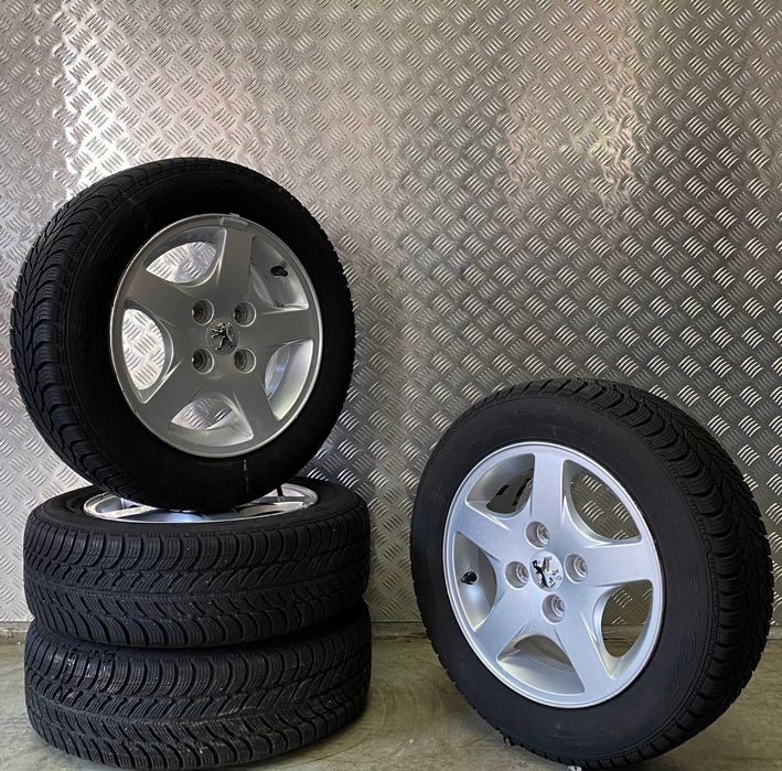 Koła Peguot 106, 205, 306, 4x108 Debica 175/65R14 Adax Koźle
