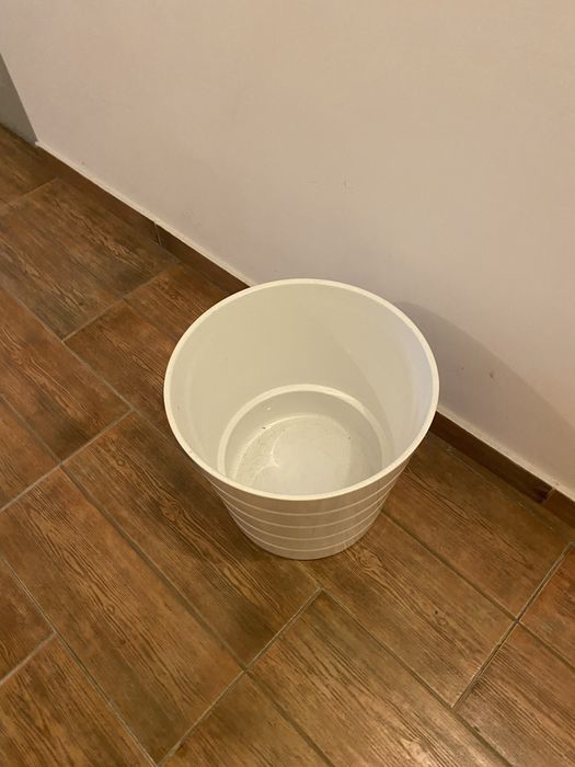 Vaso branco grande