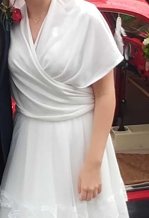 Bolerko/ sweterek ślubny