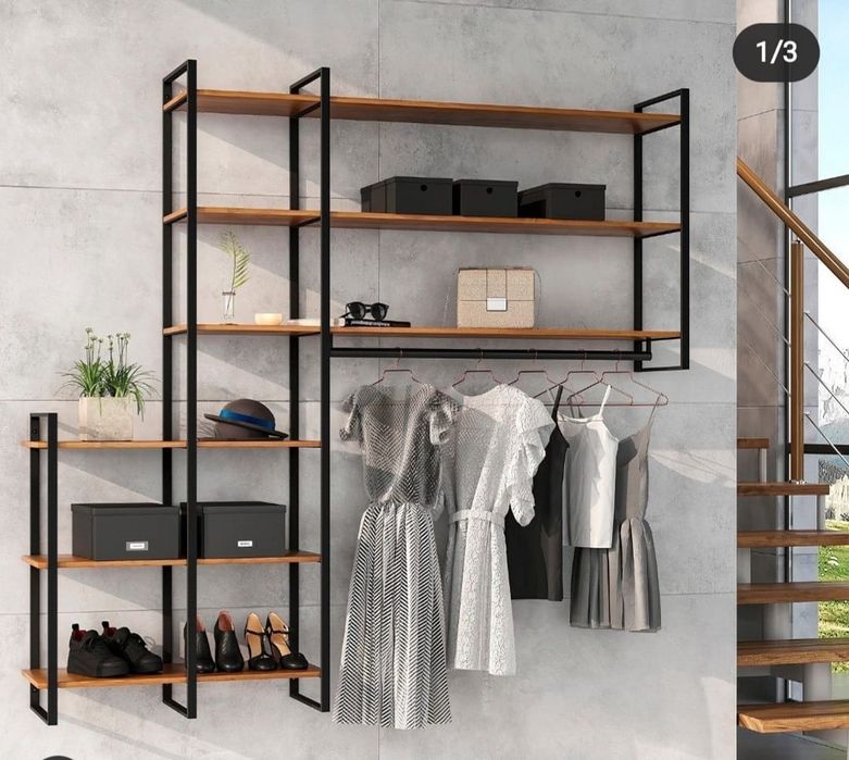 Estante Leader em preto