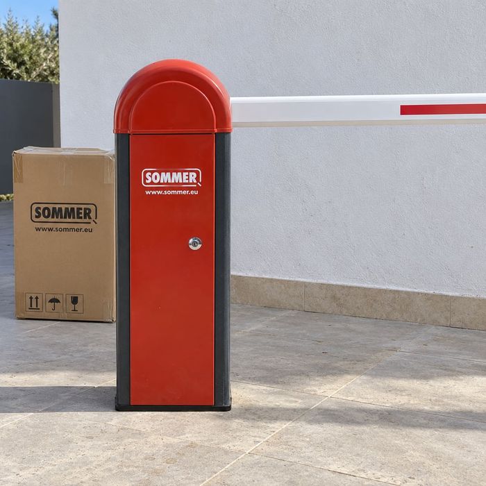 Barreira Automática de Estacionamento SOMMER ASB-Stahl – Direita