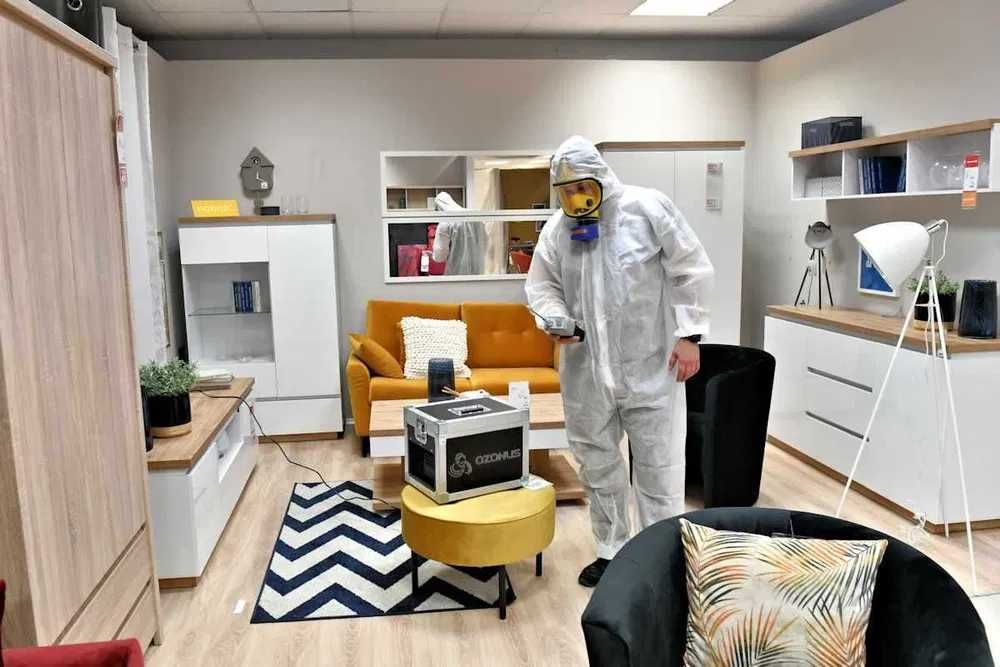 Sprzątanie po zmarłych • Dezynfekcja • Ozonowanie • Opróżnianie lokali