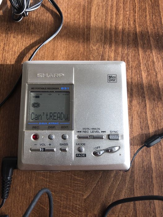 Sharp MD-MT831W(GL) мини-диск плеер