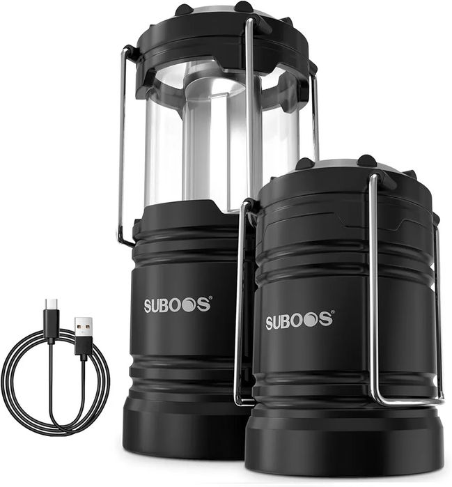 SUBOOS 2 sztuki solarnych lamp