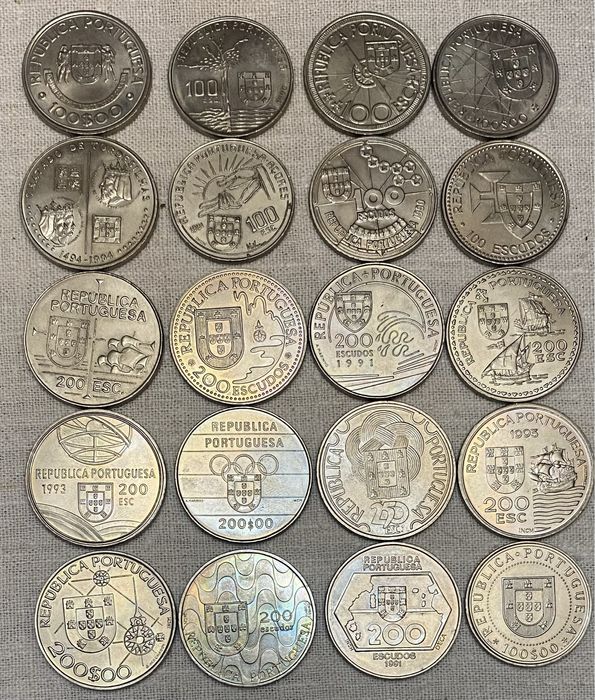 20 Moedas Comemorativas de Portugal