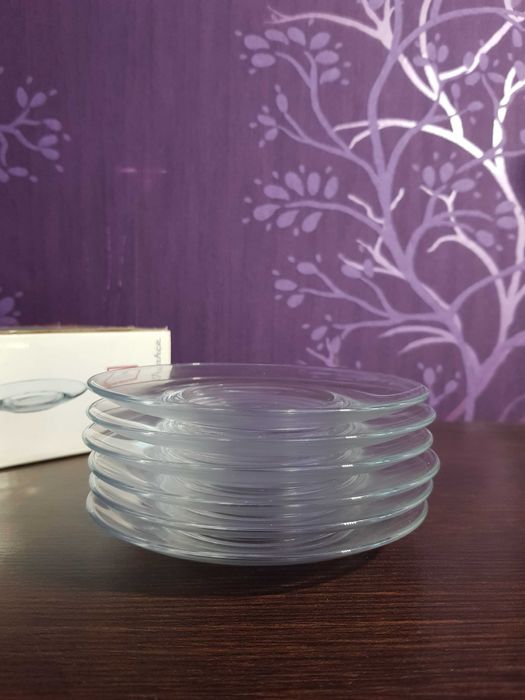 Тарілка чайна Pasabahce набір (блюдце) Пашабахче