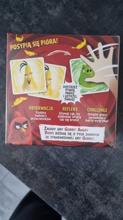 Nowa gra planszowa angry birds oryginalnie zapakowana