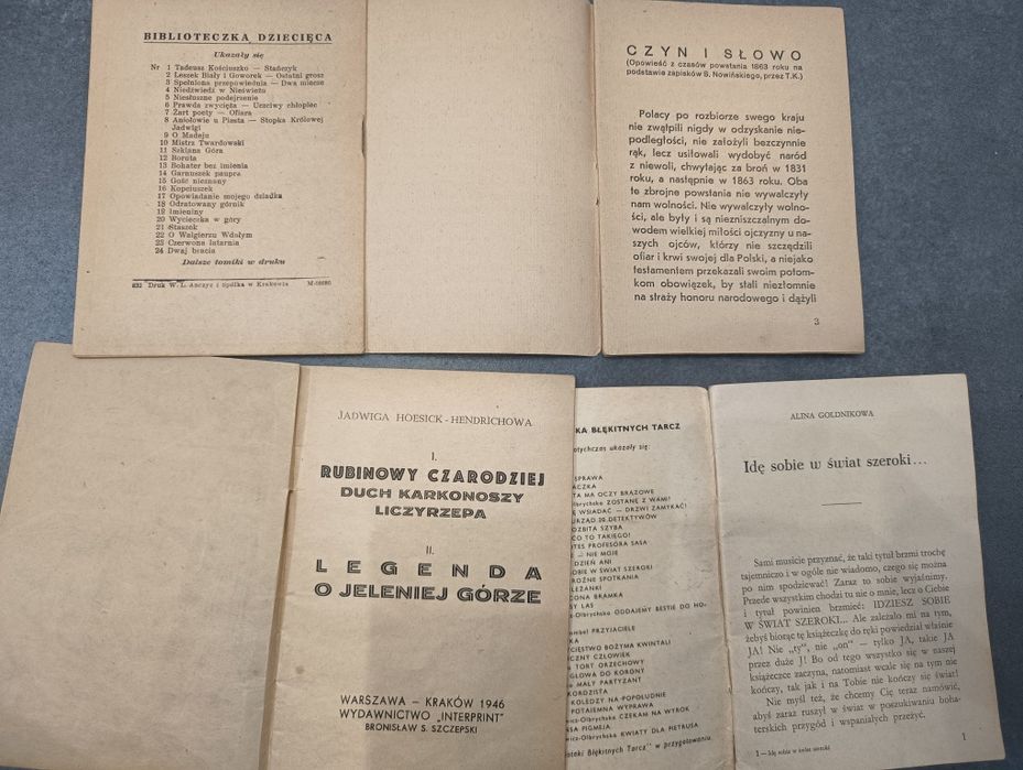 Książki dla dzieci z lat 1946 -1972