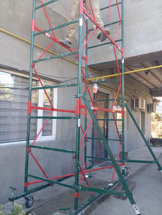 Аренда строительных лесов.