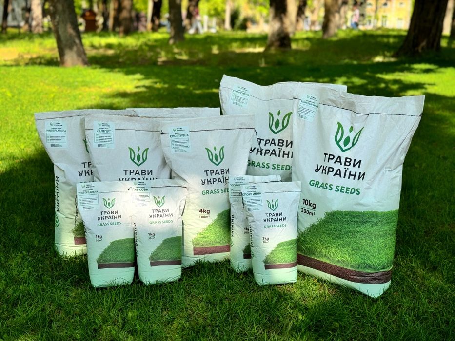 Насіння газону/ Газонна трава/ Трави України/ Газон