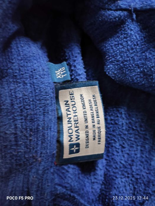Толстовка флісова Mountain Warehouse(Uk),2XL та Peter Storm(Uk),2XL