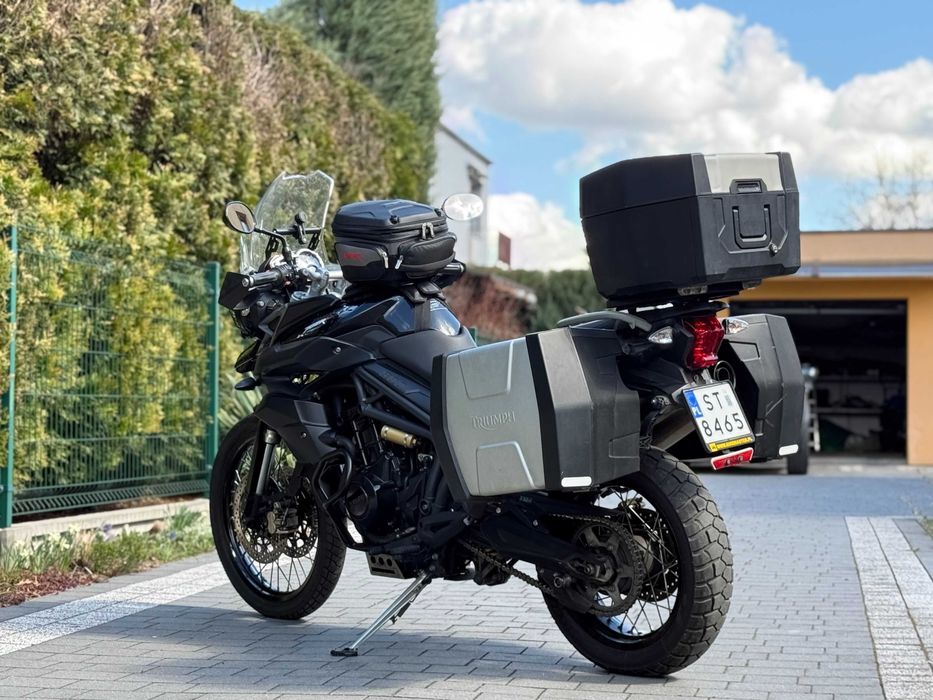 Triumph Tiger 800 XC 2012 – wersja Phantom Black – 46 tys. km