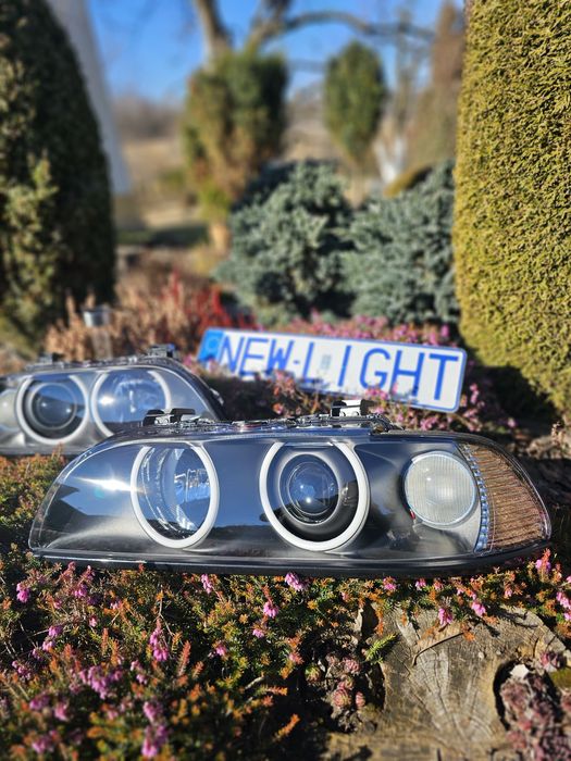 Lampy reflektory po regeneracji e39 bmw