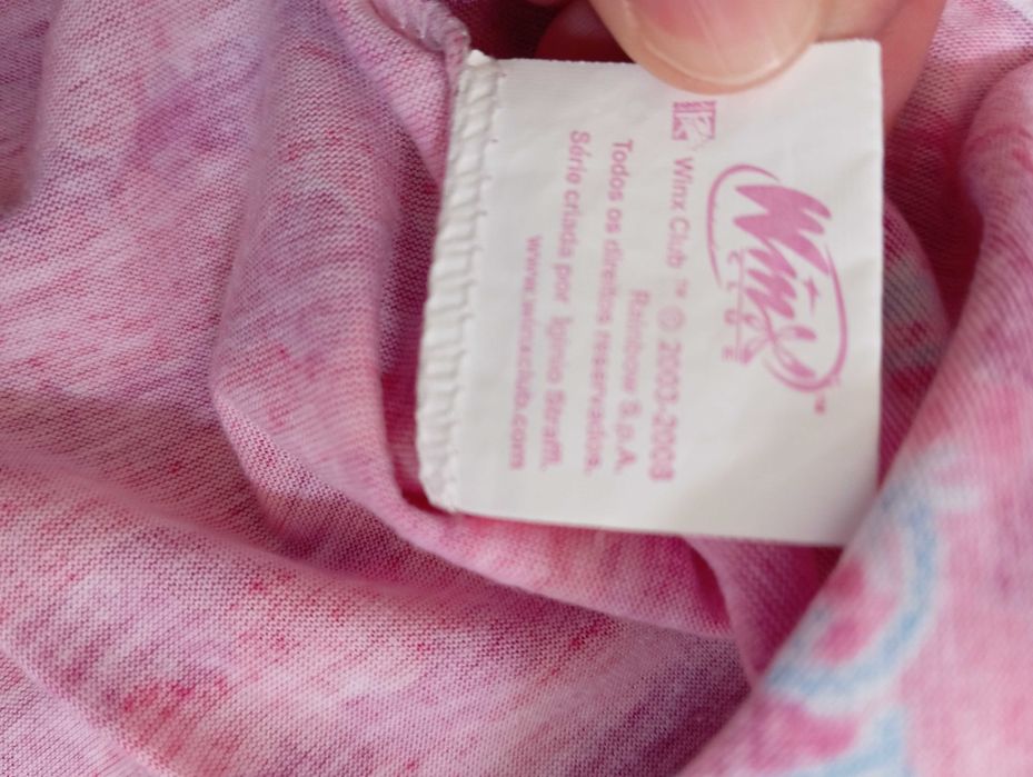 Camisola rosa - Winx