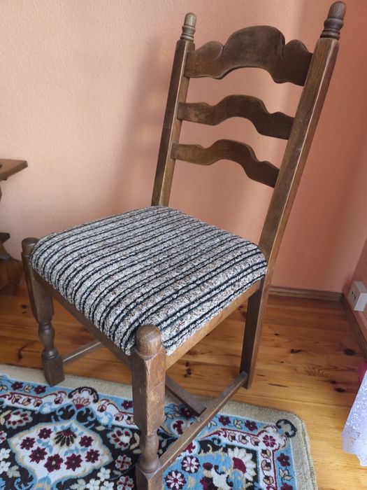 Stół do salonu , jadalni , 6 krzeseł lite drewno