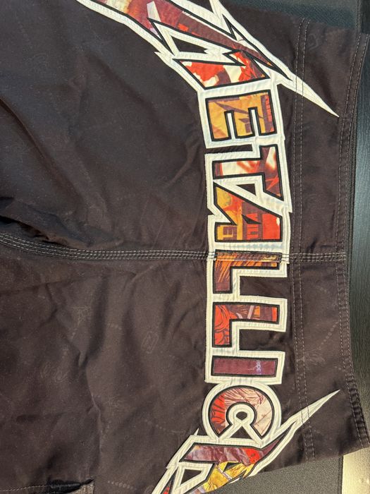 Shorts Billabong x Metallica 2008 Edição Limitada