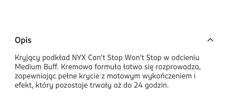 Nyx profesional makeup - podkład 10.5