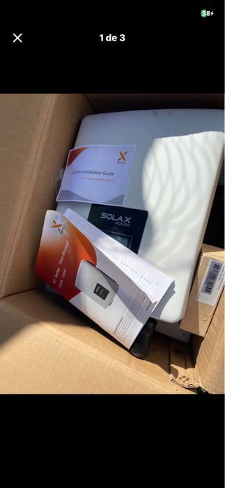 Inversor mono 2200w solax mini x1 2.0 com meter e dongle