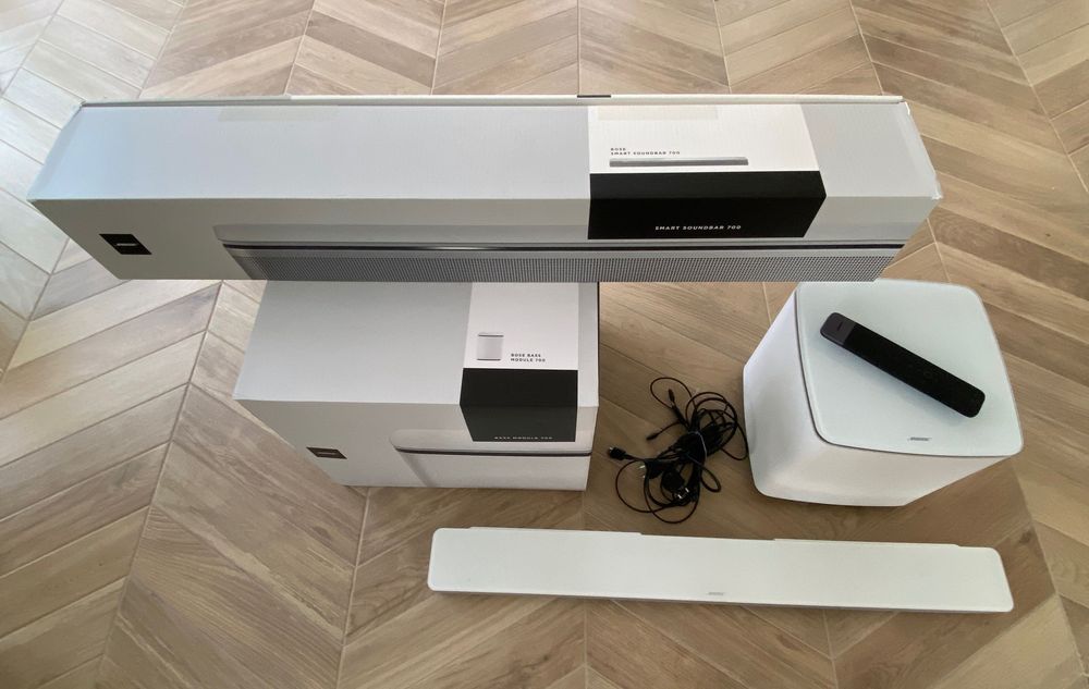 Zestaw Bose Soundbar 700 + Bass Module 700 (Acoustimass 300) | Kinowa jakość
