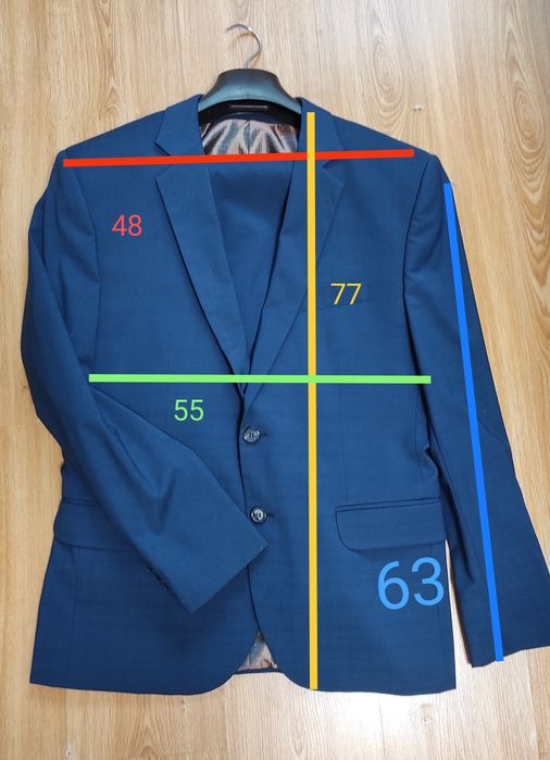 Чоловічий костюм Vels