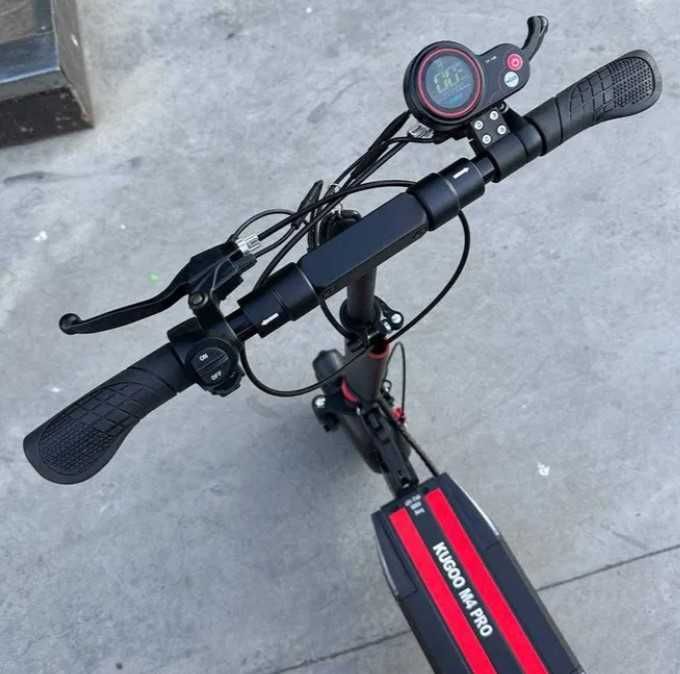 Мощный электросамокат KUGOO M4 PRO 1000Вт 13/18/21Ah. Електросамокат