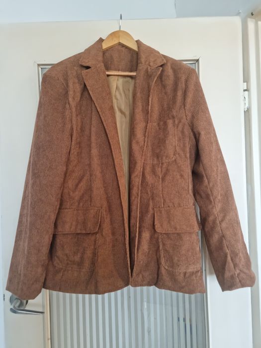 Żakiet damski brązowy