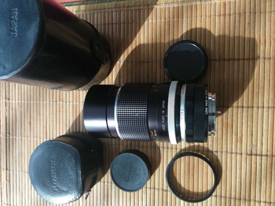 obiektyw 135/2,8  plus konwerter