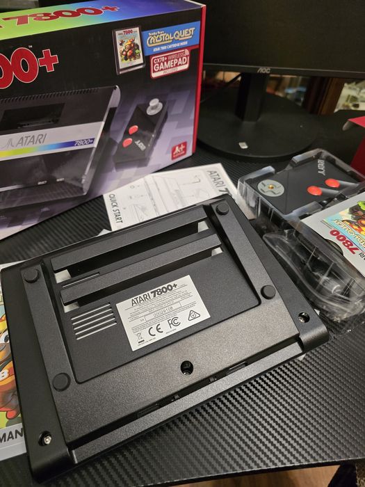 Atari 7800+ como nova