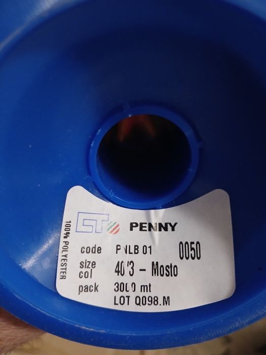 Нитка швейна  PENNY 40/3 3000м