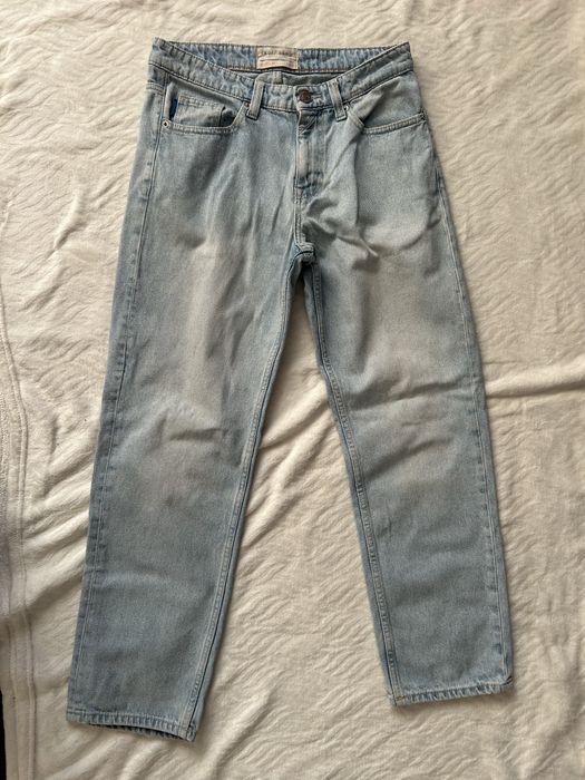 #cropp spodnie jeansowe niebieskie