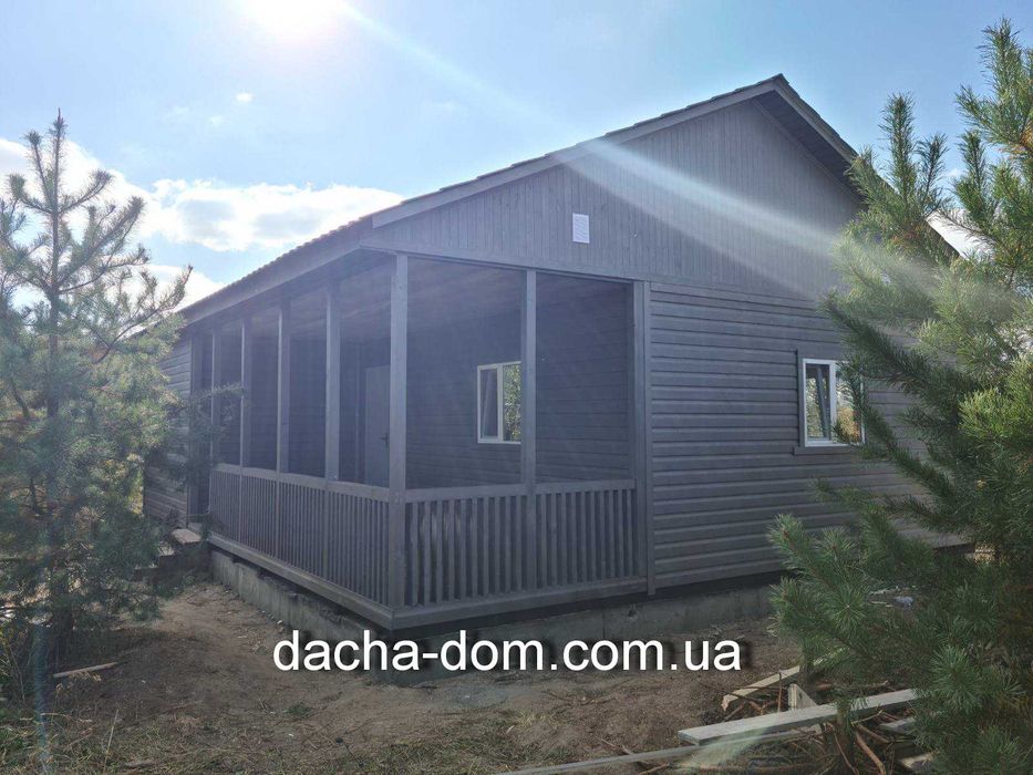 Каркасный дачный домик - эконом варианты. Без проблем.