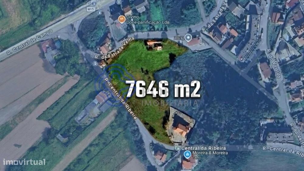 Terreno Misto de 7646m2 em área de construção