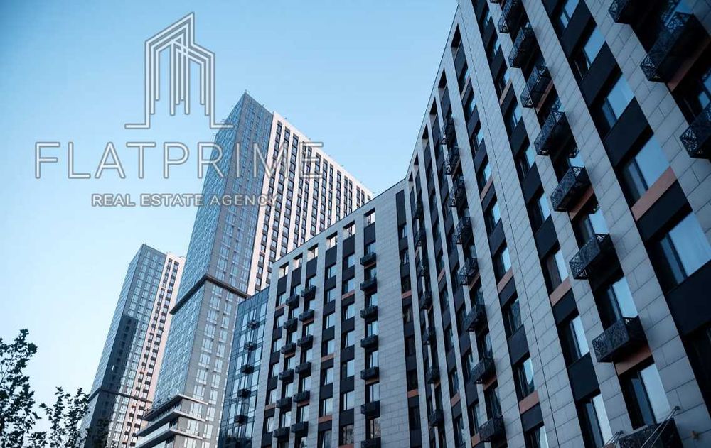 2-кімнатна квартира в ЖК «Метрополіс» — 34 поверх, панорама міста,БЕЗ%