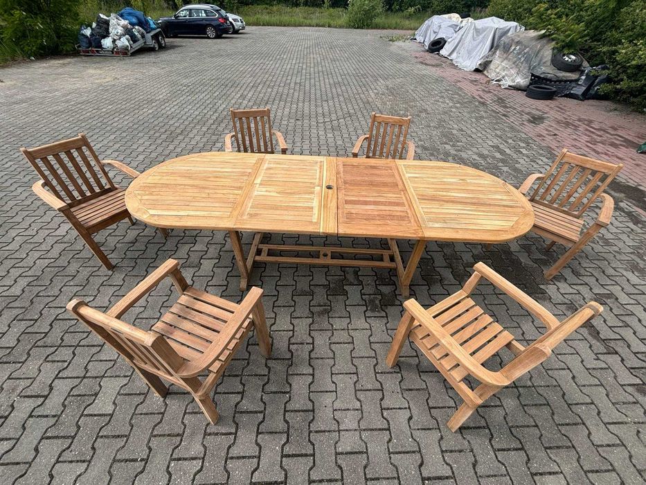 Stoły ogrodowe TEAK