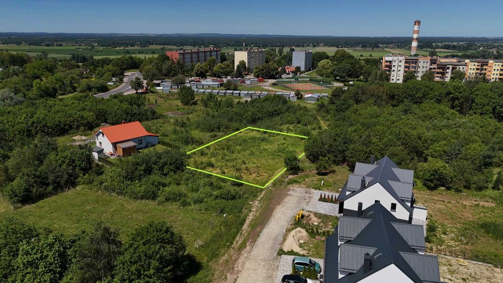 Działka 940 m² z potencjałem budowlanym w spokojnej i malowniczej okolicy  – Ujście, Wichrowe Wzgórza