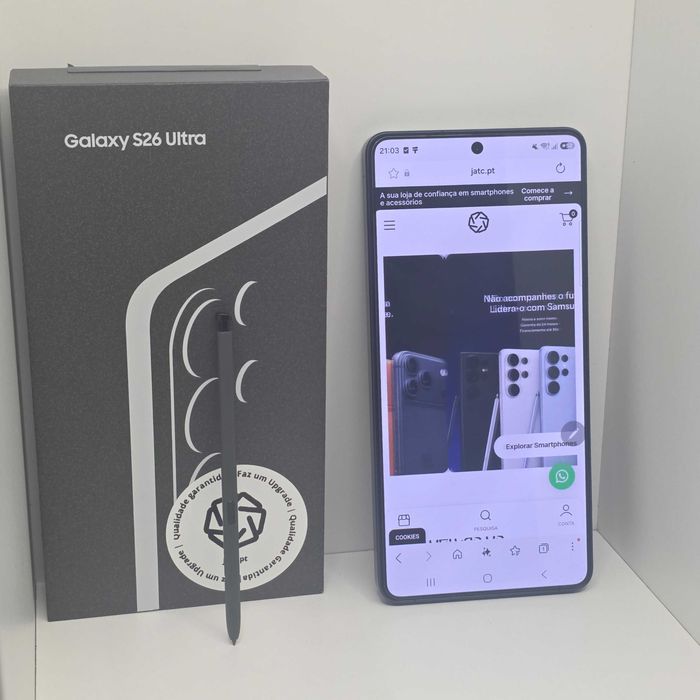 Samsung S26 Ultra 512GB – Semi-novo | Garantia | Financiamento
