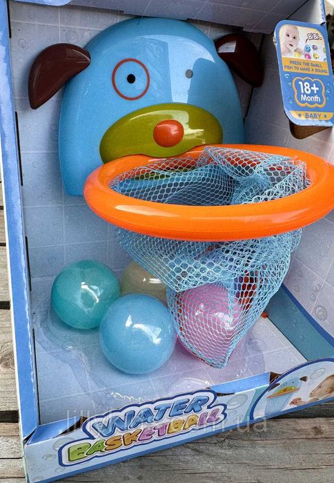 Кільце на присосці для гри в ванній з кульками , арт. 625 р.25*18*21см