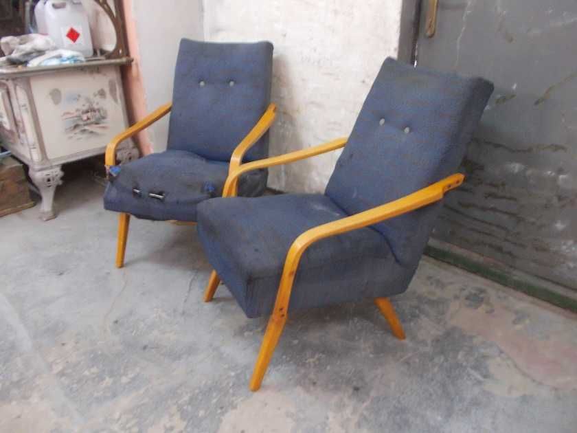 Fotel JITONA Czechosłowacja '60, PRL design, Vintage, RETRO