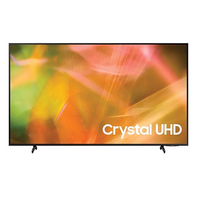Чорний телевізор Samsung tv smart - UE43AU8000K
