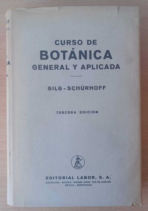 livro: “Curso de botánica general y aplicada”