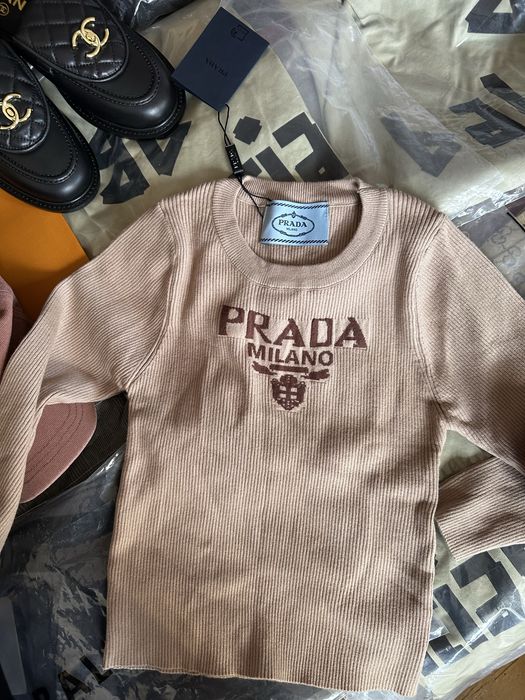 Bluzeczka Prada nowa brazowa S