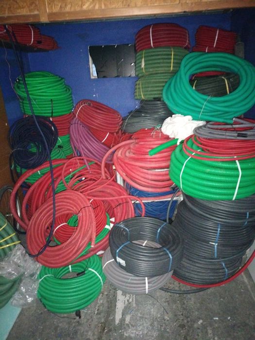 Rolos de tubo de diversas dimensões