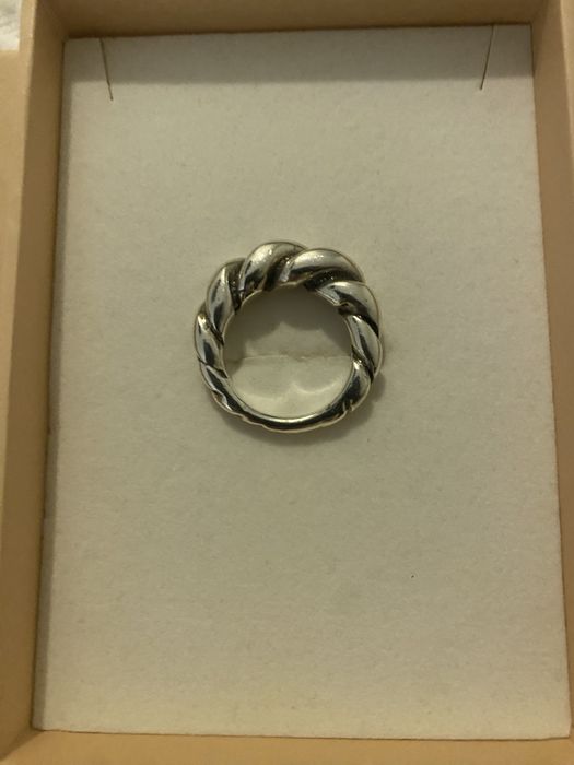 Anelão Oursins, novo, prata 925