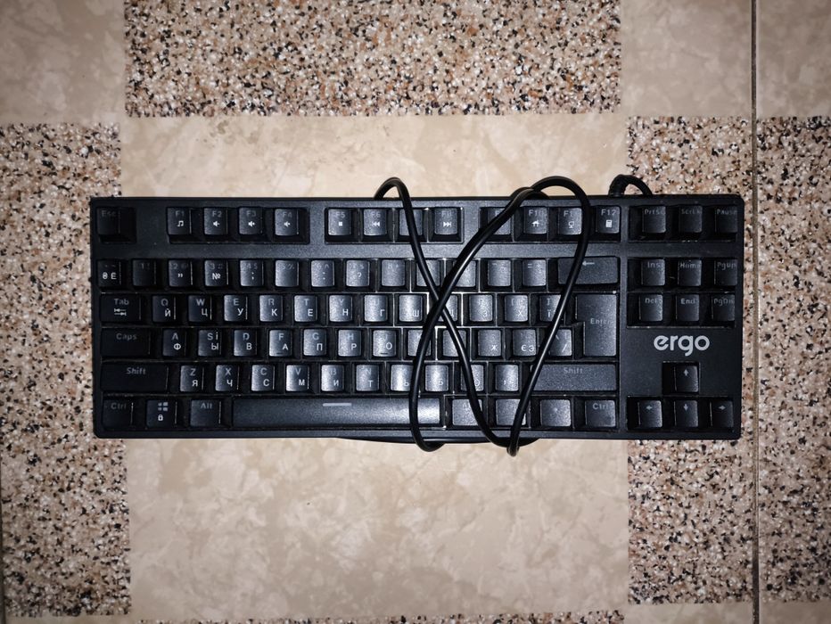 Клавіатура ERGO KB-915 TKL Black