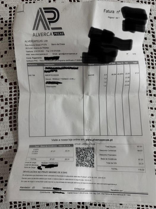 Amortecedor renault twingo