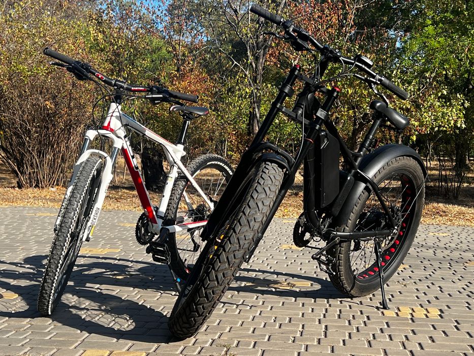 Electric FatBike Електричний фетбайк 26 Велосипед электро Фет Байк 750