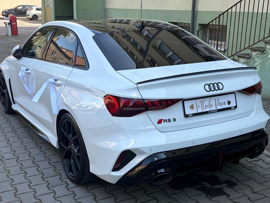 Audi RS3 auto do ślubu